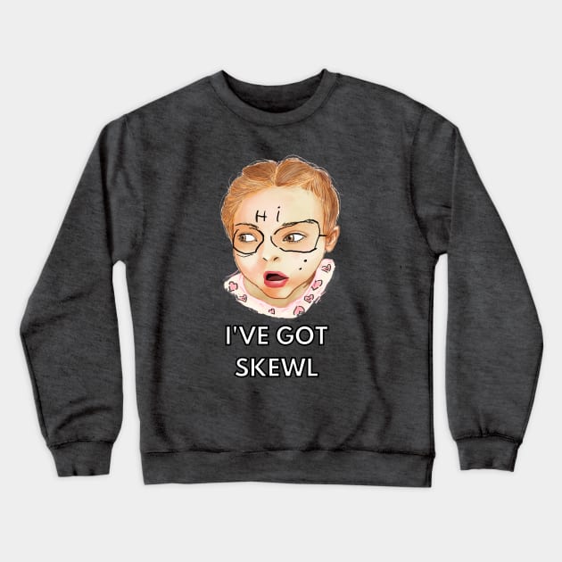 i've got skewl Crewneck Sweatshirt by Moonwing